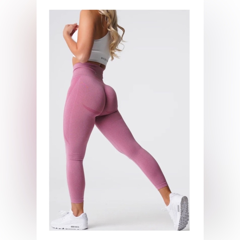 🛍️SOLD🛍️NVGTN Pink High Waisted Leggings - Size Small